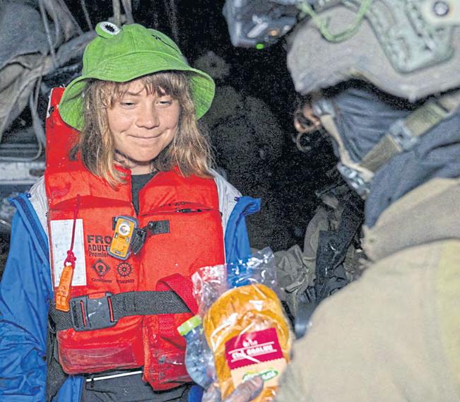Troops divert Gaza-bound aid boat carrying activists