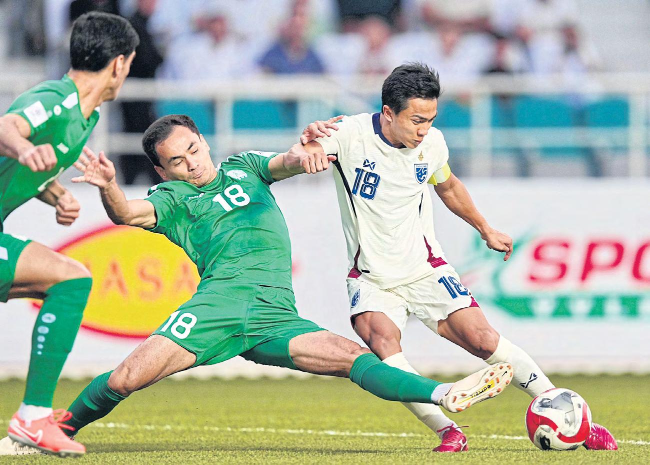 Ashgabat agony for Thailand