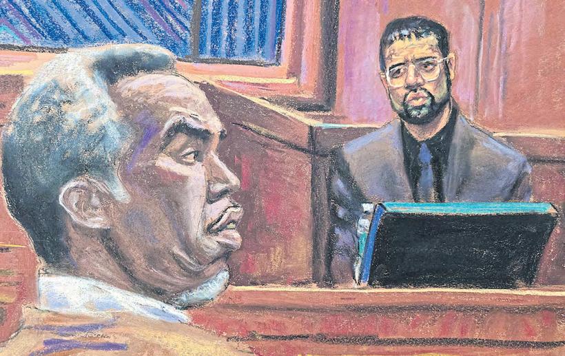 Ye makes surprise appearance at 'Diddy' trial