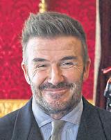 Arise Sir David! Beckham knighted