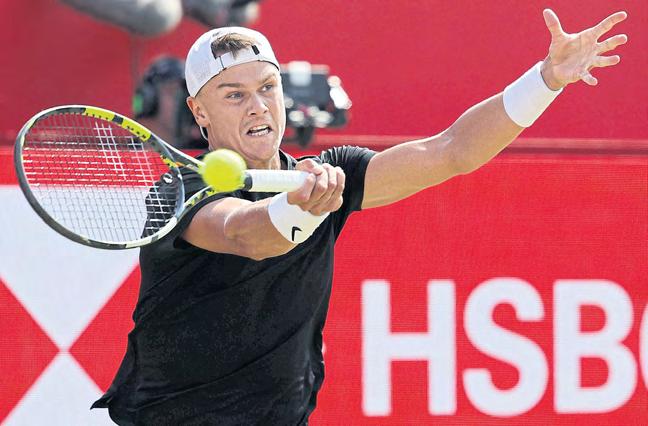 Tiafoe goes out, Rune cruises