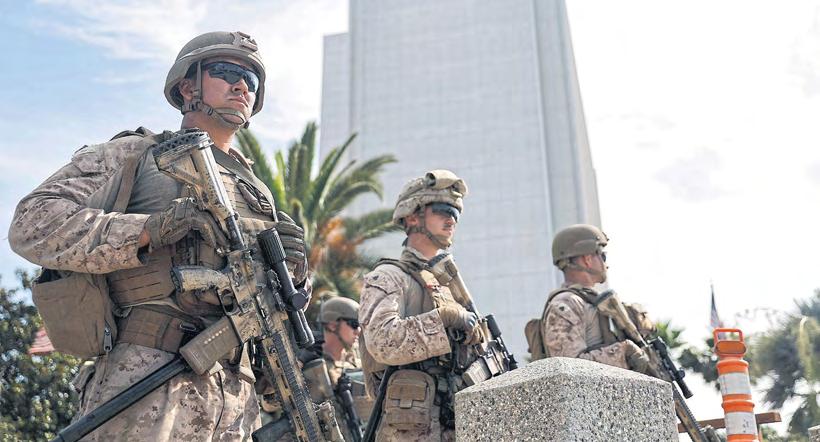 Court weighs up use of troops
