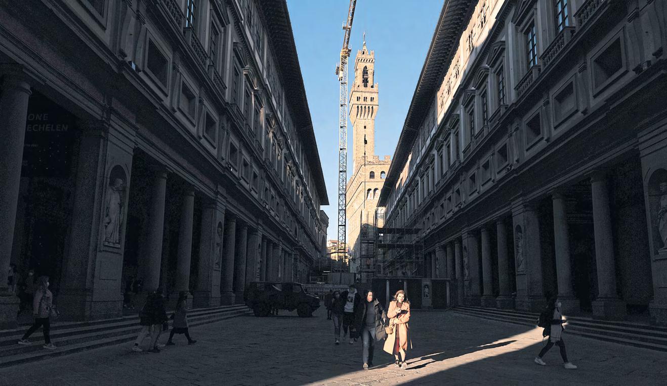 Crane eyesore on Florence skyline is finally gone