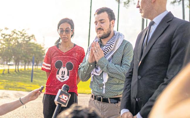 Pro-Palestinian protest leader freed
