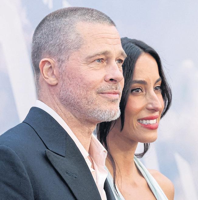 F1 star Brad Pitt finally gets to drive McLaren race car