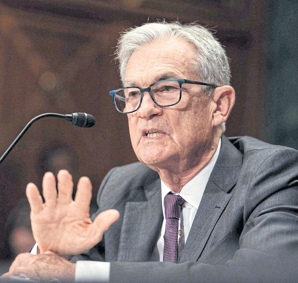 Powell says Fed keeps eye on tariff risk