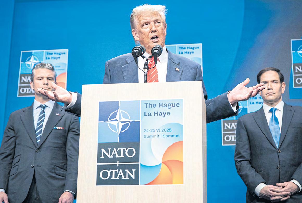 Trump threatens to sue over Iran reports