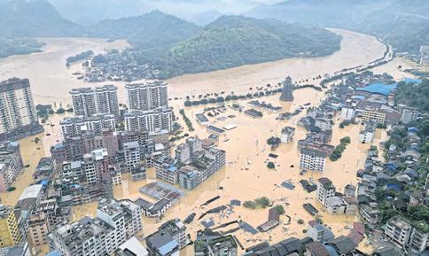 Heavy rain hits flood-stricken Guizhou for second time in week