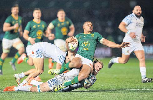Erasmus hails brave, tough Italy after Springboks’ triumph