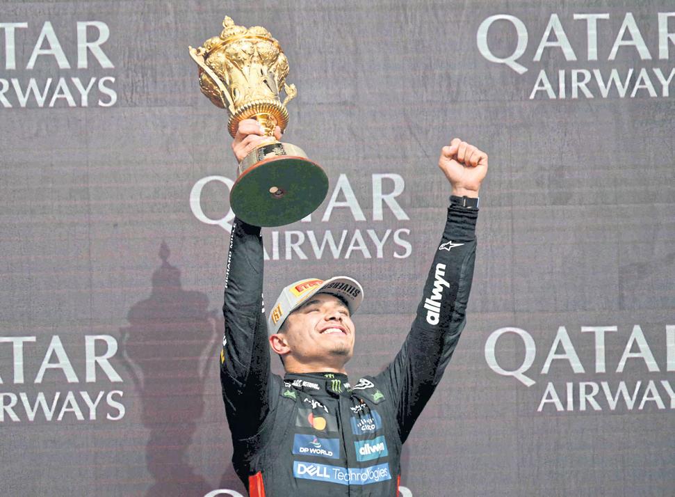 Norris in dream land after victory