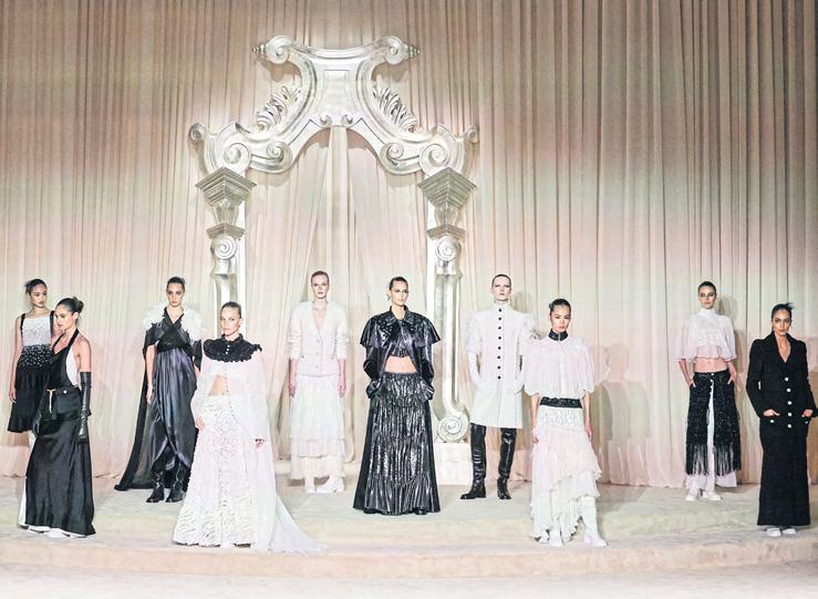 Chanel shows haute couture in private salon setting