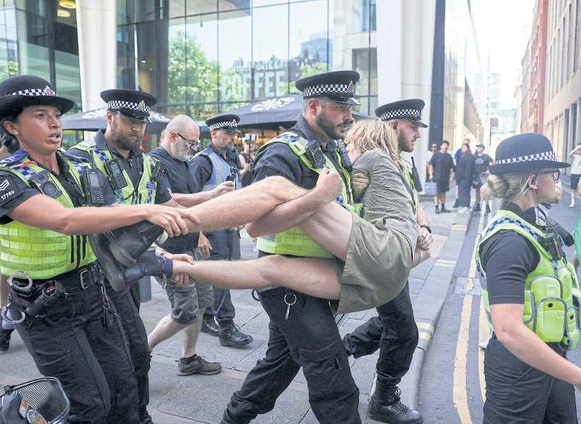 More Palestine Action supporters held