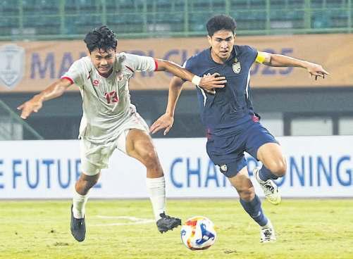 Thais make semis despite Myanmar draw