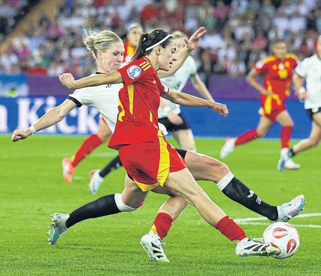 Bonmati breaks Germany, Spain through