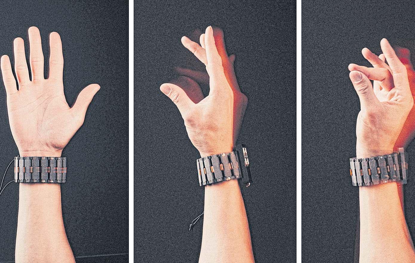 Wristband lets you control computer with hand gesture