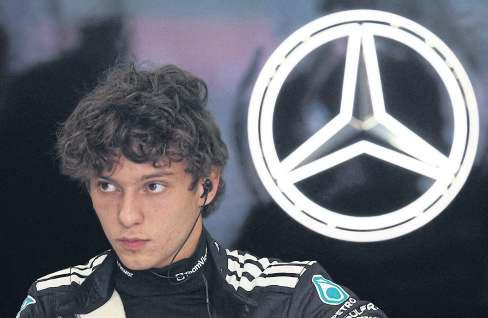 Antonelli paying price for 'wrong steps' by Mercedes