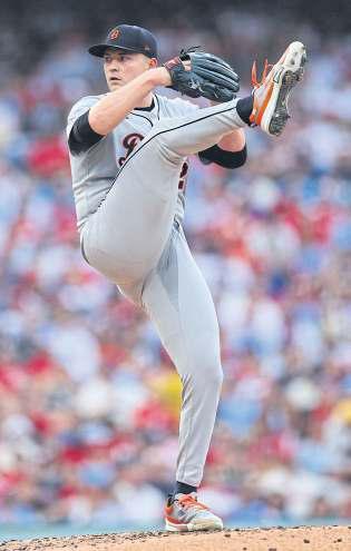 Skubal fans 10 as Detroit get better of Philadelphia