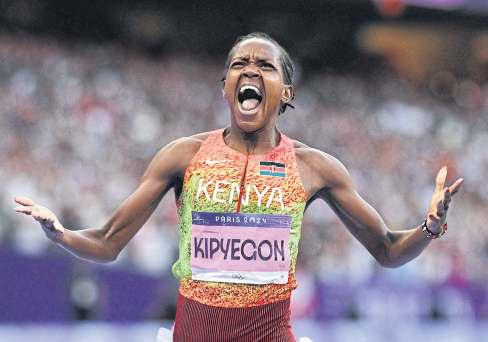 Mile marvel: Kipyegon sees sub-4 coming