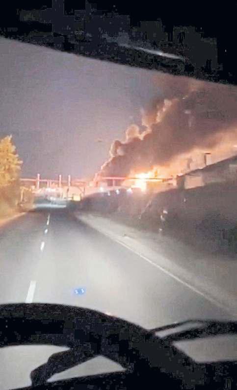 Drone attack kills one in Saratov, damages facility