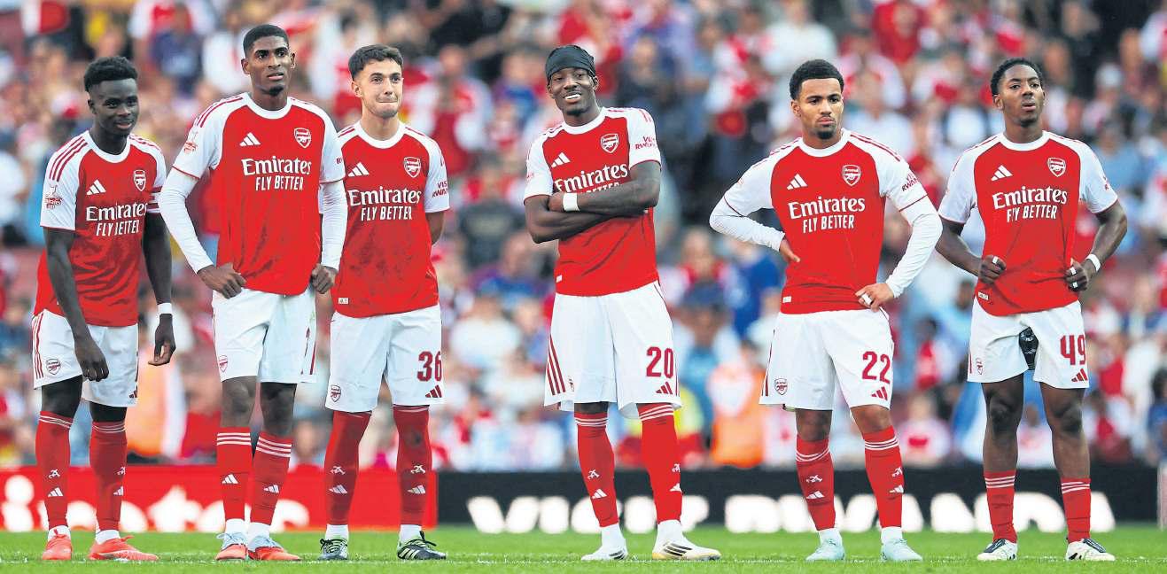 Arsenal face instant title test