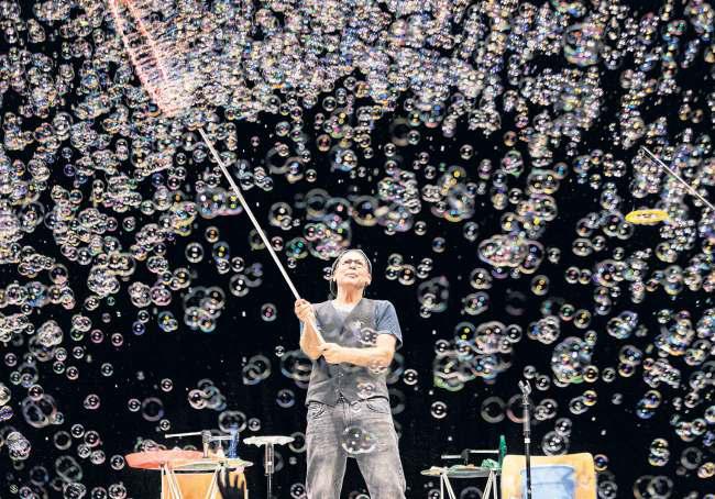 BLOWN AWAY BY BUBBLE ART