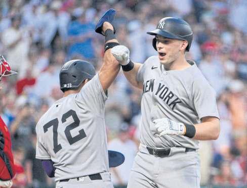 Rice spearheads slugfest for Yankees over Cardinals