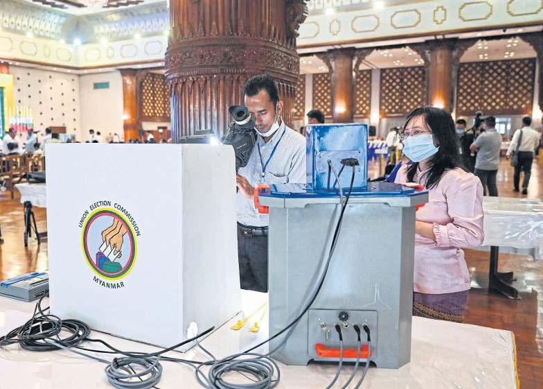Upcoming Myanmar vote tests Asean