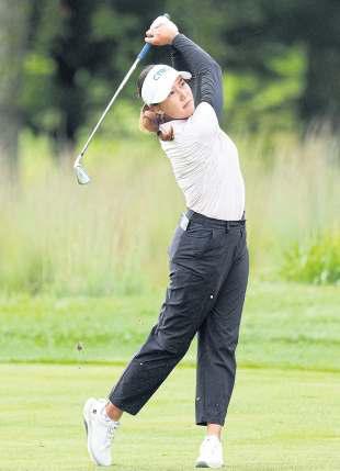 Rookie Wang makes a bang at storm-hit TPC Boston