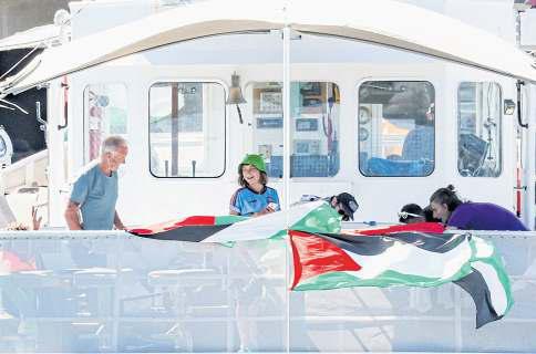 Gaza aid flotilla departs again