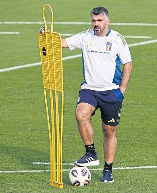 World Cup on line for Gattuso, Italy