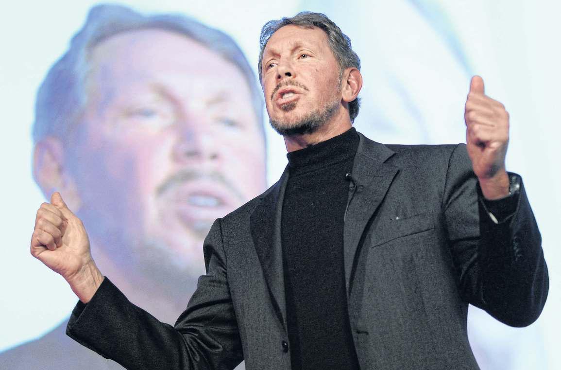 Oracle co-founder Ellison back on top