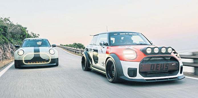 Mini celebrates racing heritage with Cooper JCW concepts
