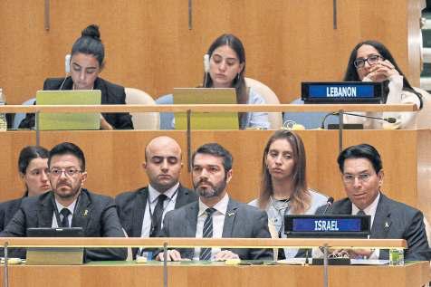Israel says 'disgraceful' UN declaration buoys Hamas