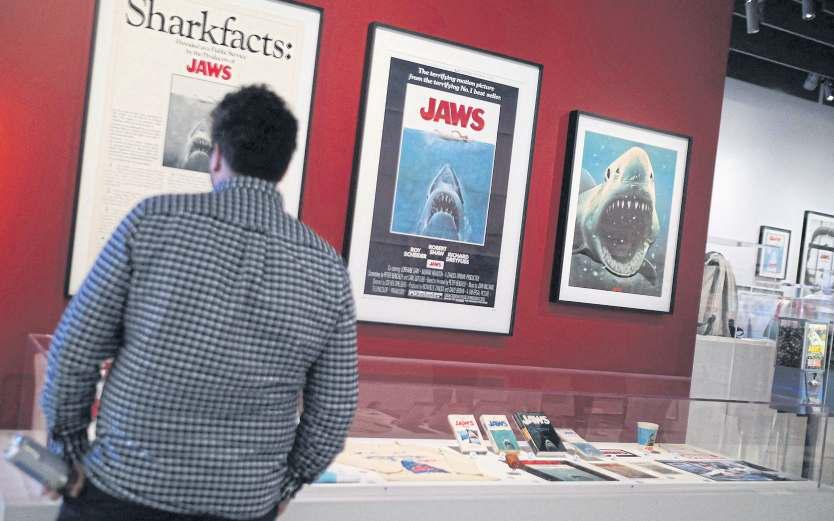 Jaws exhibit marks 50 years of the first summer blockbuster