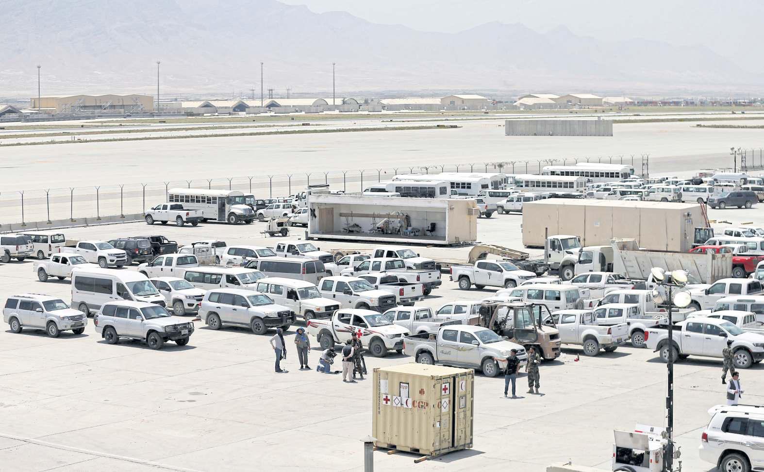 TRUMP'S DREAM OF RETAKING BAGRAM