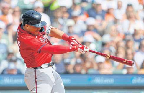 Tigers fall again to Braves as Guardians close within 1 game