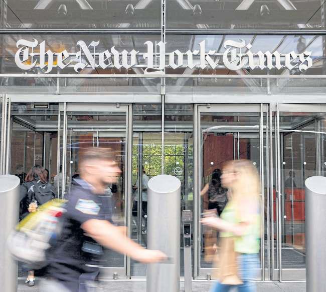 Judge dismisses Trump's suit against The New York Times