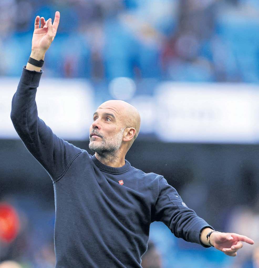Pep finds joy in Man City resurgence