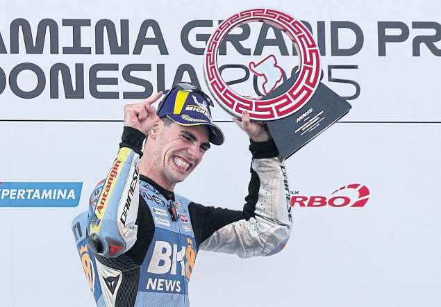 Rookie Aldeguer wins Indonesian GP as Marquez crashes out