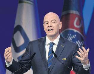 Infantino calls for 'open mind' on Cup scheduling