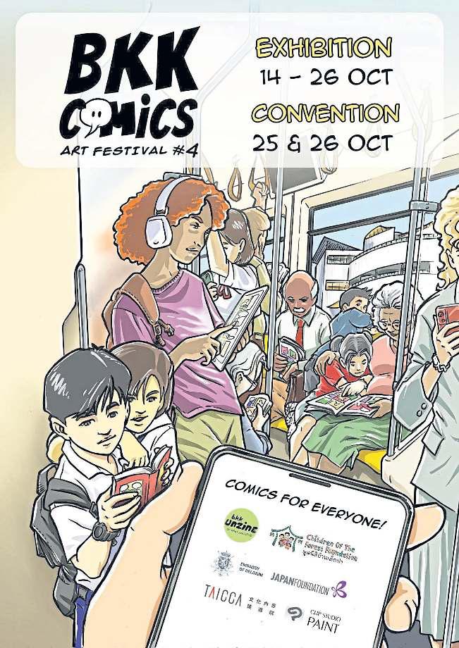 BKK COMICS ART FESTIVAL IS BACK AT BACC