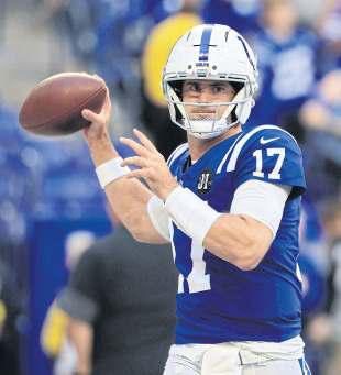 Indianapolis aim to keep climbing against Chargers