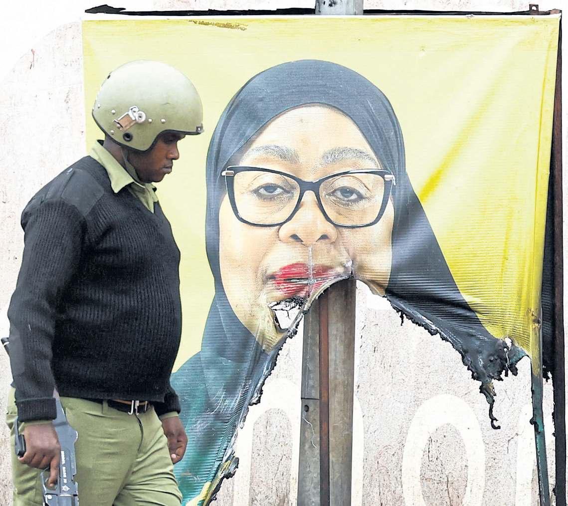 Election unrest in Tanzania persists