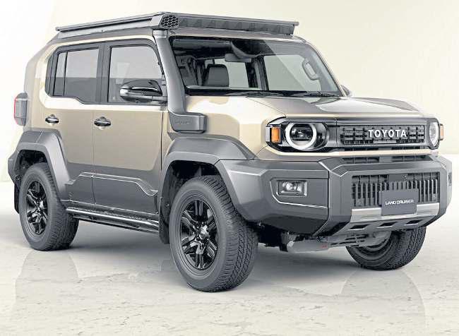 Toyota Land Cruiser FJ revealed as petrol-powered Defender 90 rival