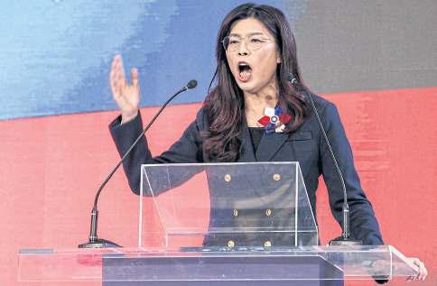Taiwan's new opposition leader warns of China war
