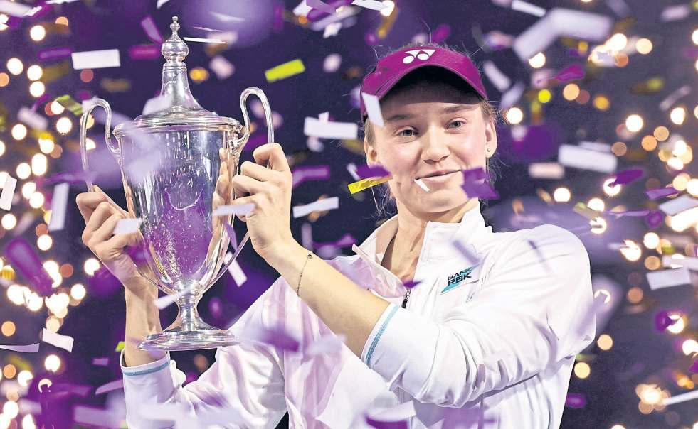 Rybakina outguns top-ranked Sabalenka