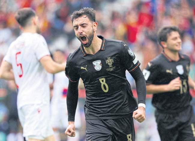 Nine and shine! Portugal run riot for spot