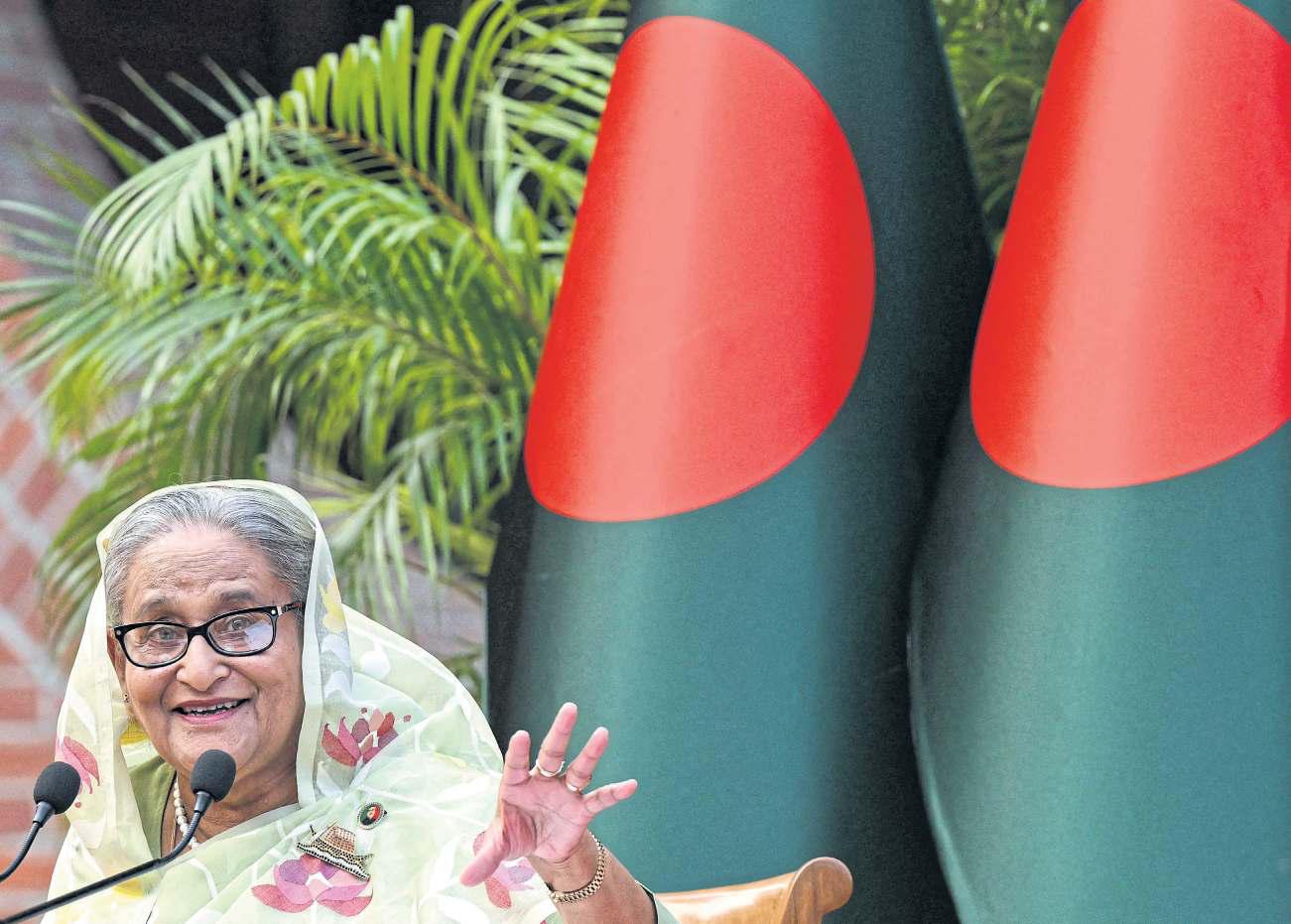 Sheikh Hasina sentenced to death