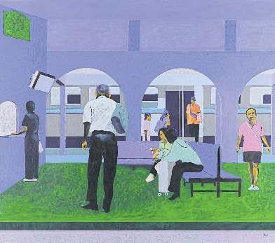 Artist captures the human condition in solo exhibition