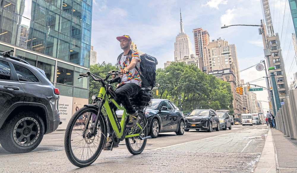 Fire warning for e-bike batteries